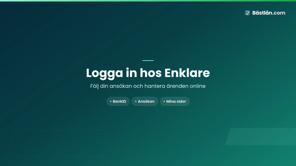 Logga in hos Enklare