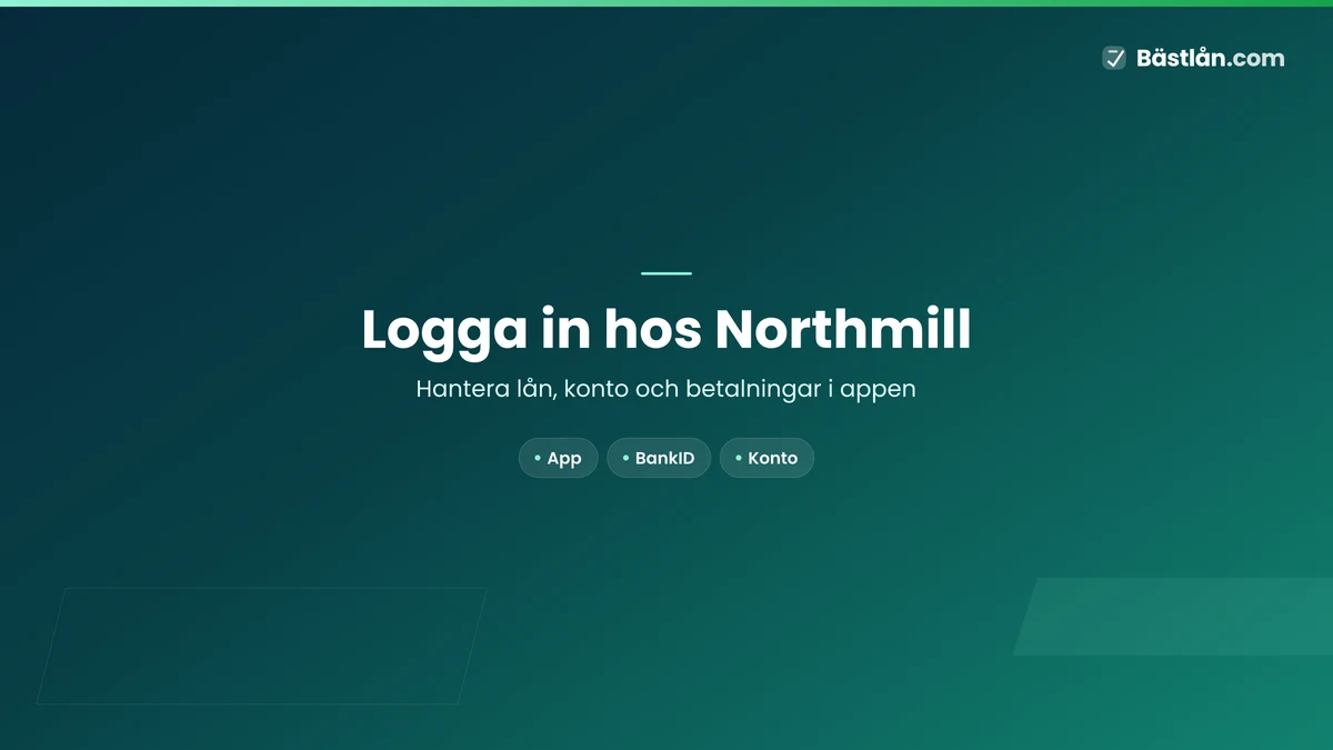 Logga in hos Northmill